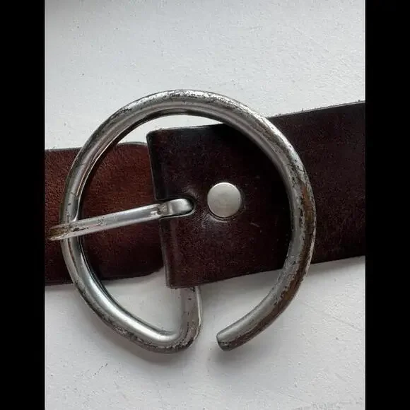 Gap Jeans Leather Belt M - Picture 3 of 4